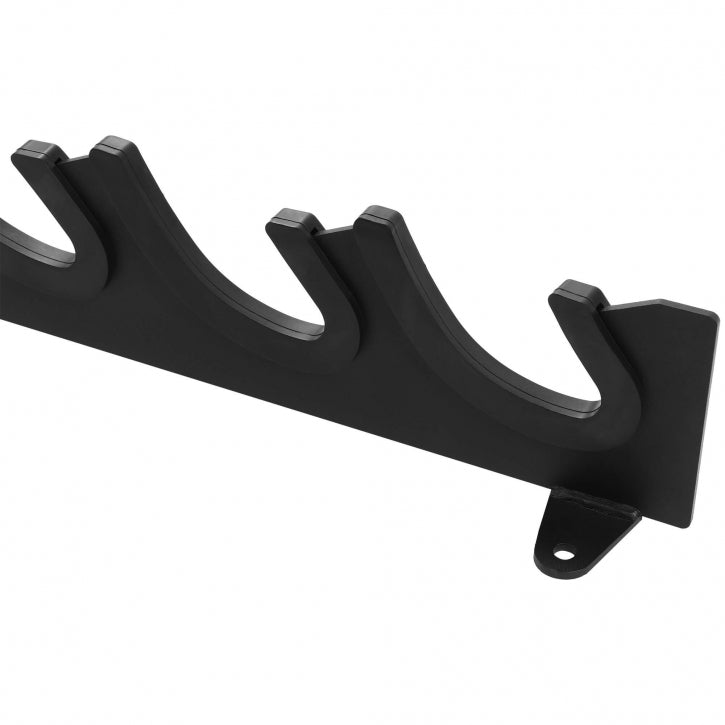 Seinään Kiinnitettävä Teline Painotangoille Ja Levytangoille 78cm, 10kg Musta