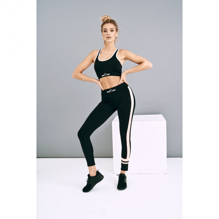 Urheilulegginsit / Treenitrikoot, XS-XL, Polyesteri/Elastiini, Musta/Oliivi