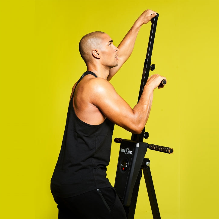 Säädettävä Kiipeilylaite Näytöllä Musta - max. 200kg