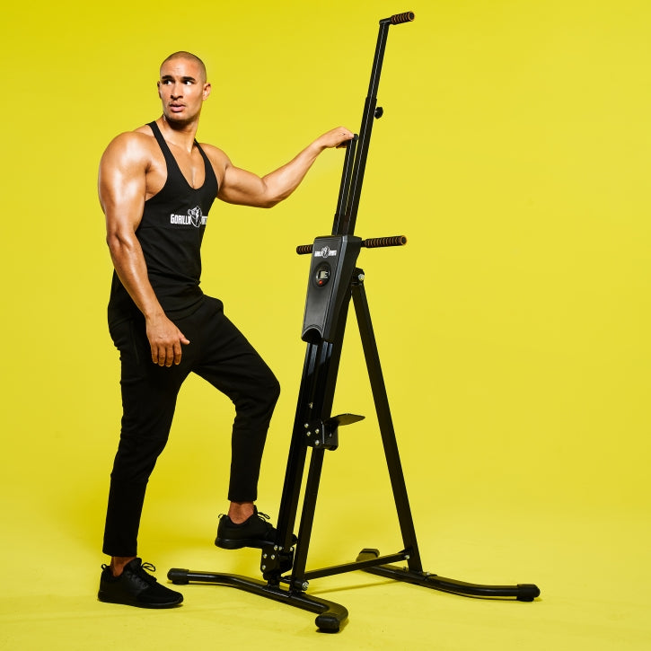 Säädettävä Kiipeilylaite Näytöllä Musta - max. 200kg