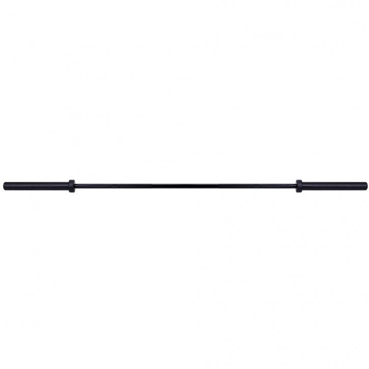 Bumper Plate Painosarja 140kg + Musta Olympia Levytanko Jousilukoilla 220cm, Ø 50/51mm