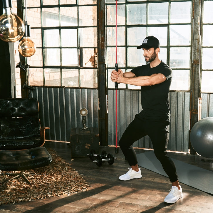 Flexi Bar 160 cm – Swing Stick Tärinätanko Keskivartalon ja Syvien Lihasten Treeniin