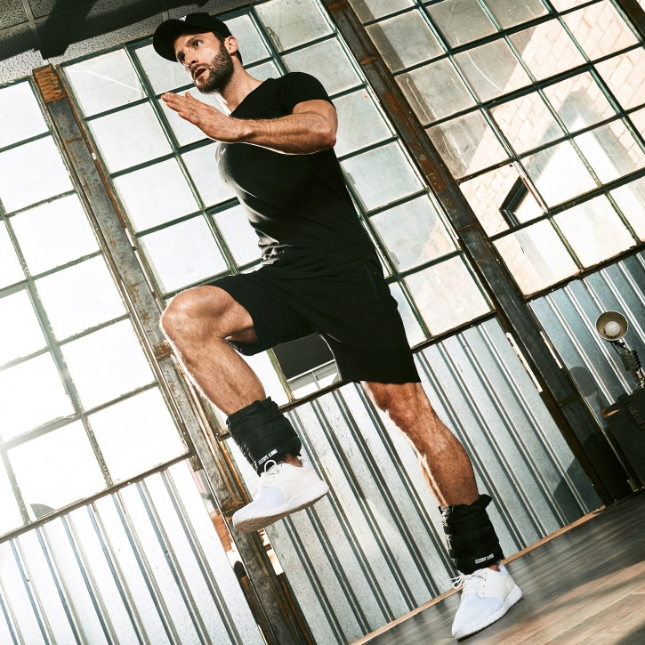 Ranne-/Nilkkapainot, 5 Eri Painoa 2,5kg - 5kg Polyesteri/Metalli Musta 2kpl