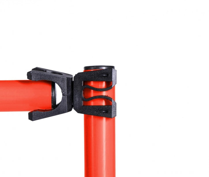 Korkeussäädettävä Hyppyeste 10,5-150cm Muovi Punainen