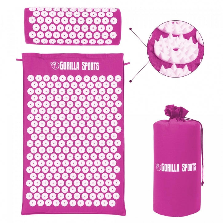 Piikkimatto ja tyyny, Kantolaukku, 68x42x2,5cm