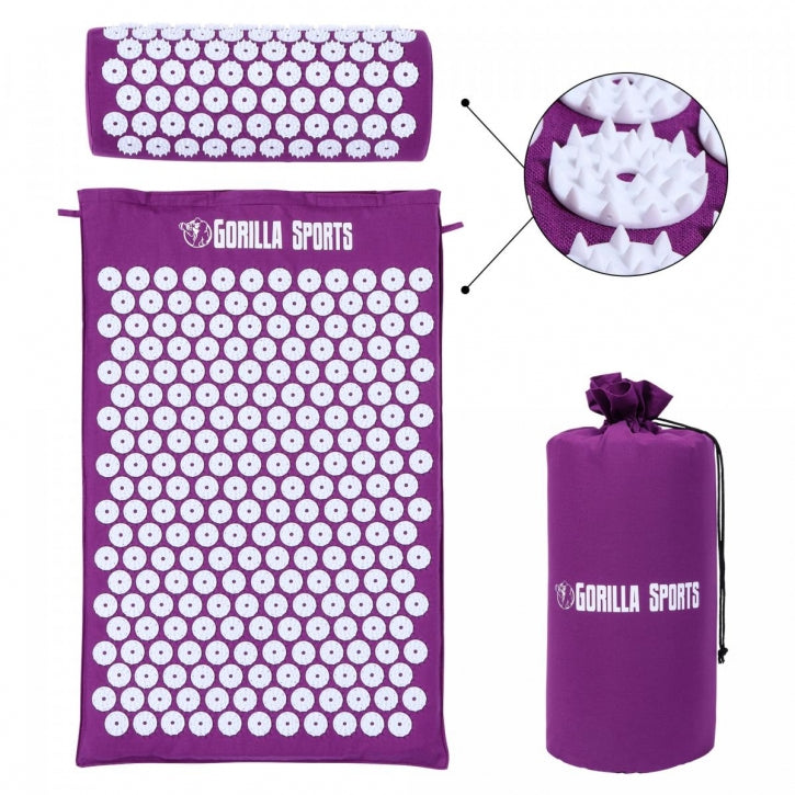 Piikkimatto ja tyyny, Kantolaukku, 68x42x2,5cm