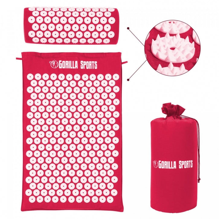 Piikkimatto ja tyyny, Kantolaukku, 68x42x2,5cm