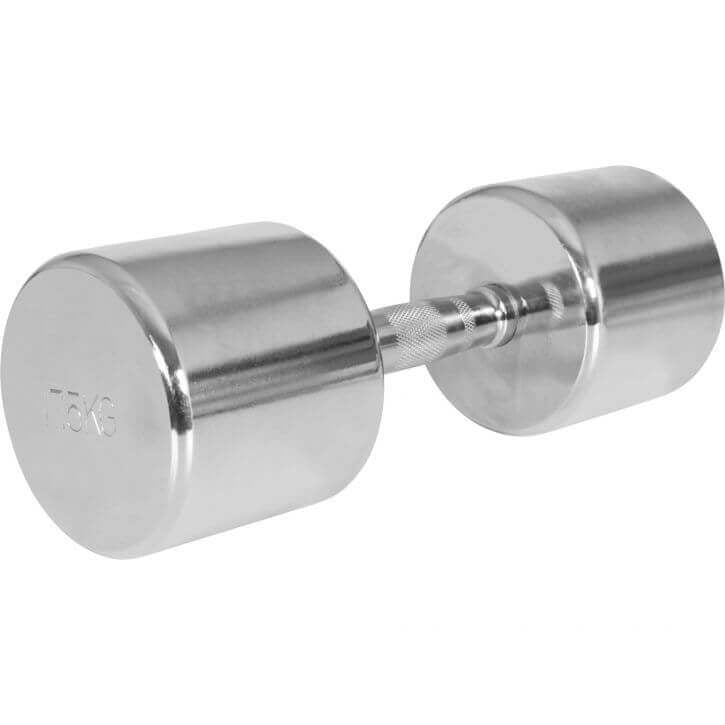 OUTLET - Kromattu kiinteä käsipaino - 2 x 2kg