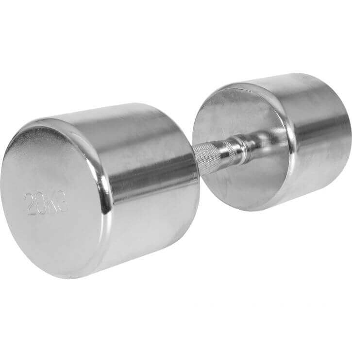 OUTLET - Kromattu kiinteä käsipaino - 2 x 2kg