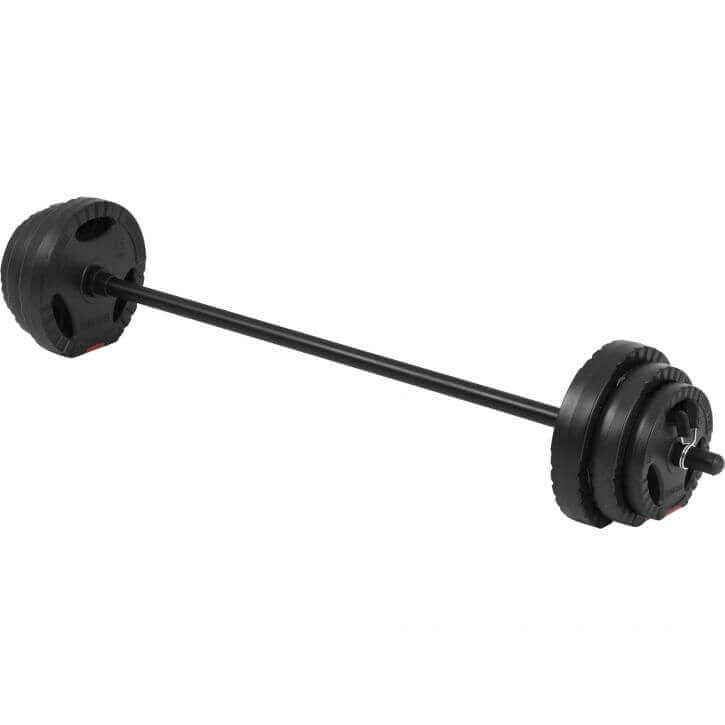 Pump Setit 5x20kg, Vinyyliset Bodypumpsetit Tri Grip Levypainoilla, Tangot 130cm, Ø 30/31mm