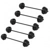 Pump Setit 5x20kg, Vinyyliset Bodypumpsetit Tri Grip Levypainoilla, Tangot 130cm, Ø 30/31mm