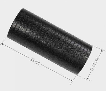 Fascia Hierontarulla 4-setti, Foam Roller 33x14cm ja Hierontapallot, Musta