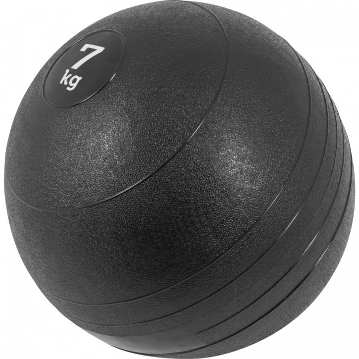 Slam Ball Kuntopallosetti 3 kg, 5 kg ja 7 kg, Musta kumi