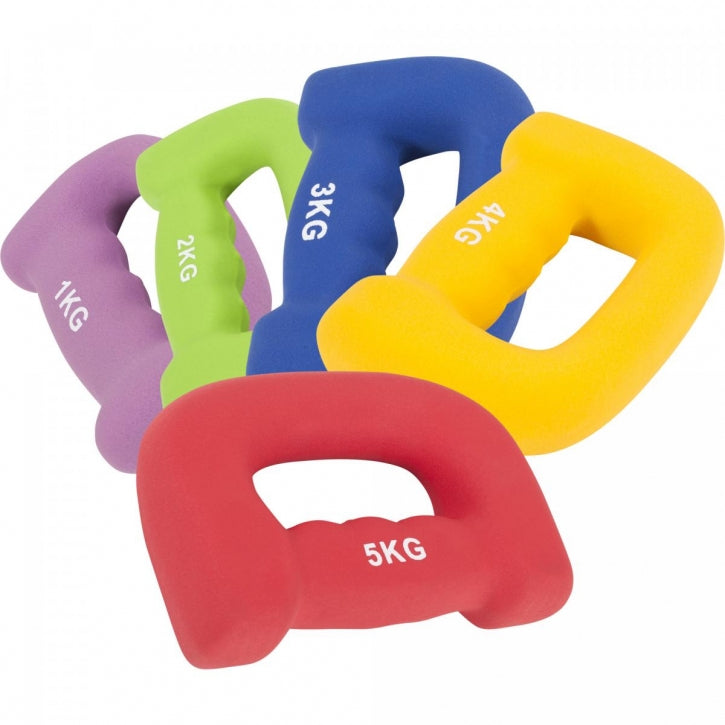 Otekäsipaino Setti 1 kg-5 kg