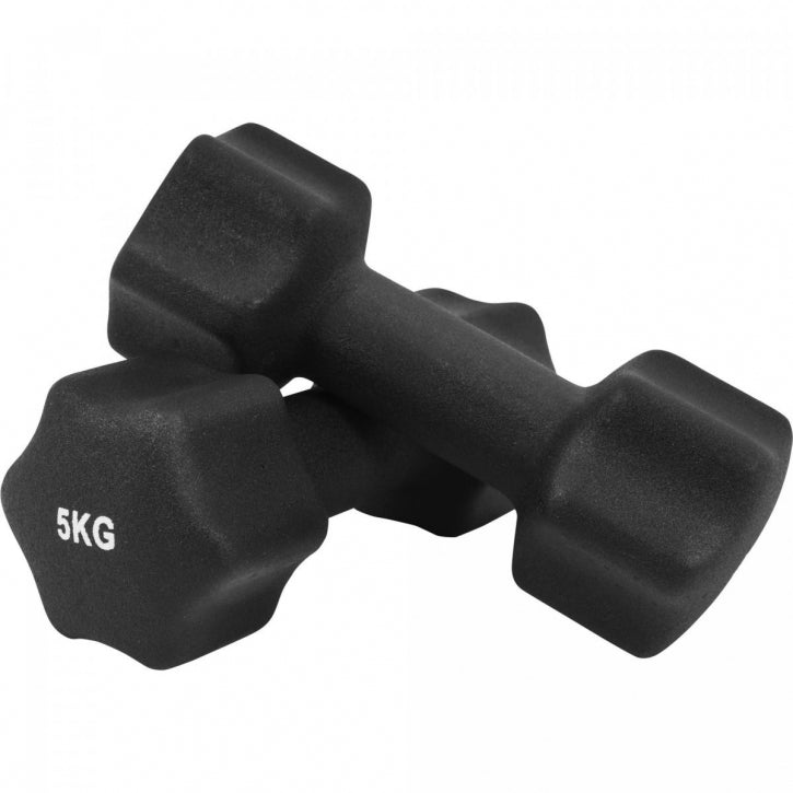 Aerobic käsipainosetti hexagon 1-10kg