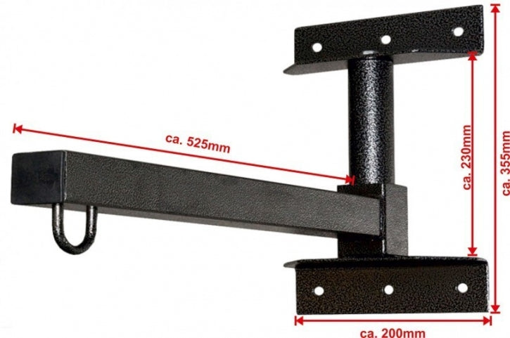 Nyrkkeilysäkin Teline Seinälle, Taitettava, Max. 75 kg