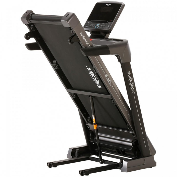 Taitettava Juoksumatto MAXXUS 7.1 RunMaxx – LCD-Näyttö, 11 Ohjelmaa, 18 km/h & 16 Kaltevuutta – 120 kg