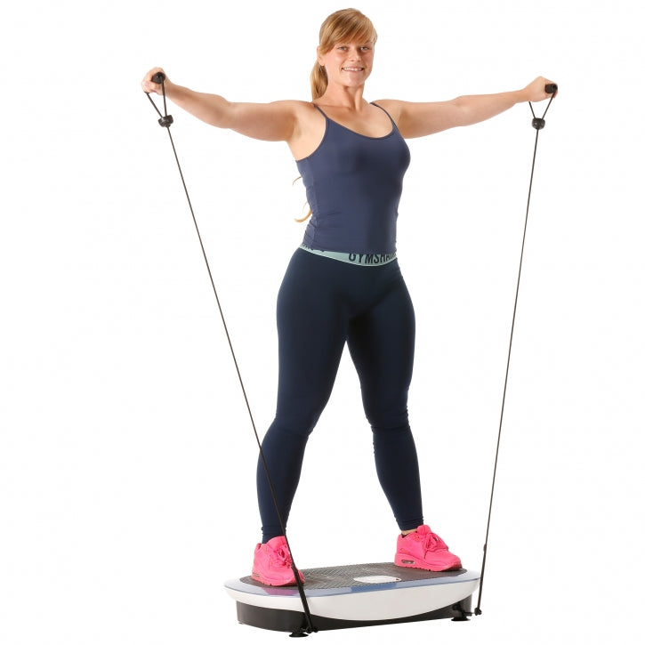 Tärinälaite / Tärinälevy MAXXUS LifePlate 4.0 Vastushihnoilla Ja Rannekaukosäätimellä