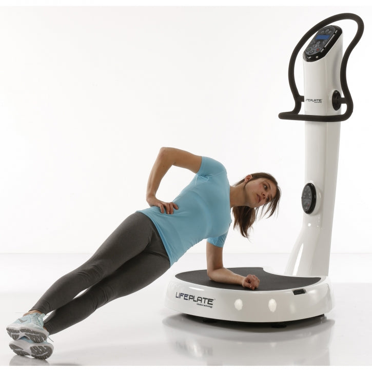 Tärinälaite MAXXUS LifePlate 7.0 Hihnoilla Ja LED-Näytöllä 127x89x154,5cm