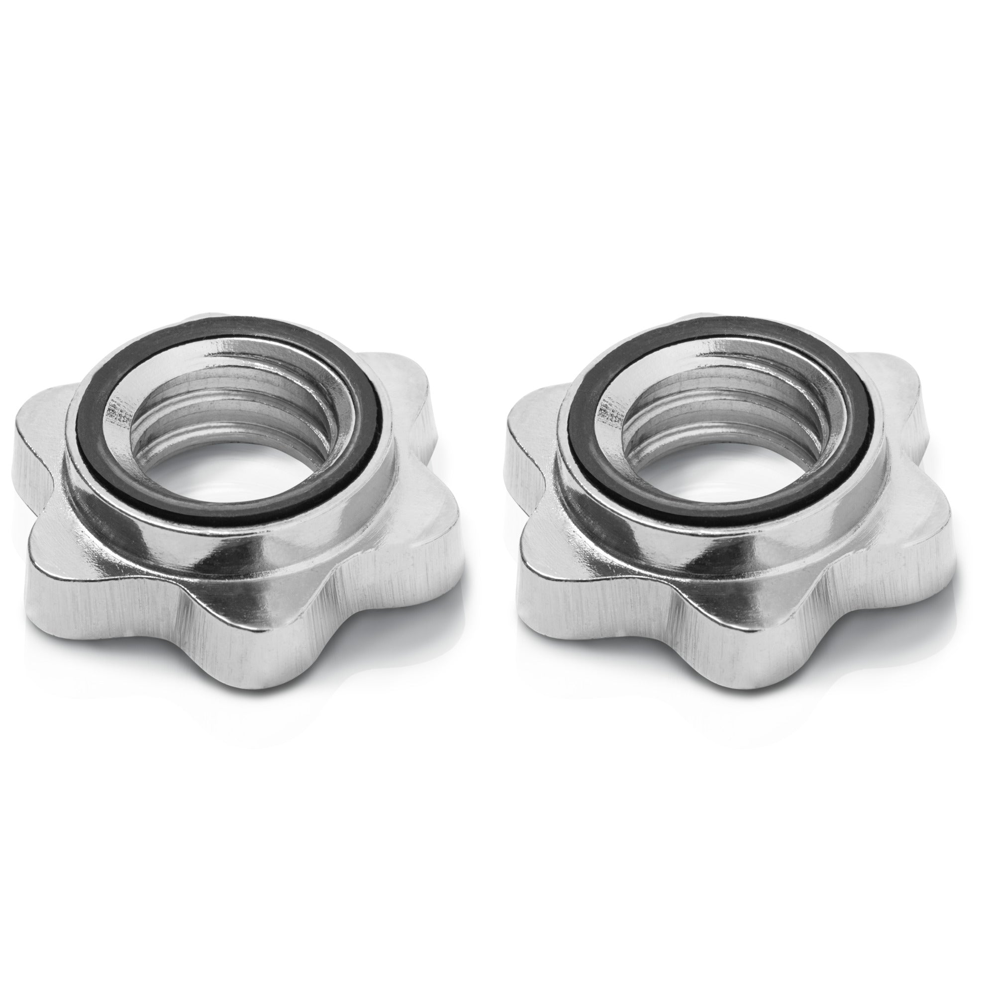 Käsipainotanko Kierrelukoilla Ø 30mm Levypainoille 35cm, 2,5kg Kromi