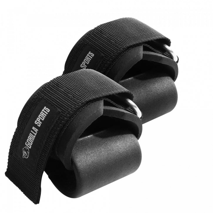 Vetoremmit Koukuilla / Lifting Hooks Pehmustettu 15,8x9,5x4,8cm Max. 100kg 2kpl