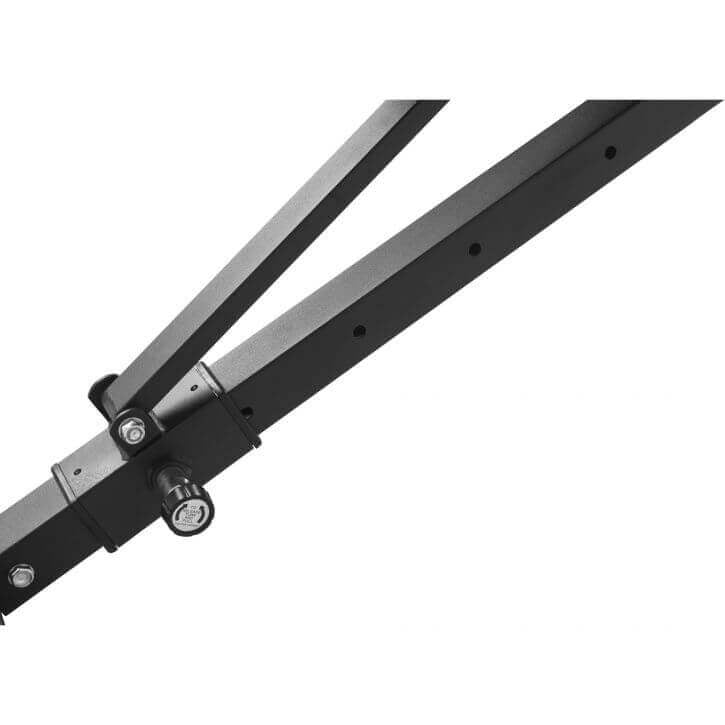 Monitoimipenkki 5in1 / Painonnostopenkki Säädettävä 150x55x50cm Max. 200kg Black Edition