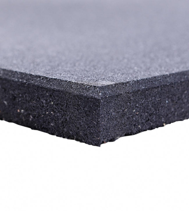 Suojamatto / Kumimatto 100x100x2cm, 18kg, Max. 1000kg Musta