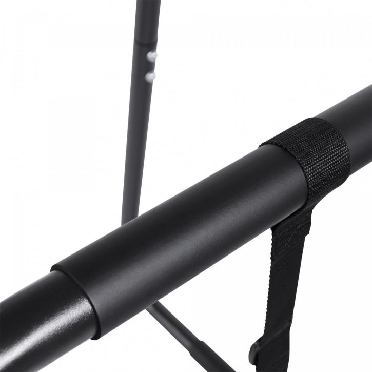 Nojapuut Korkeussäädettävillä Punnerruskahvoilla 2 Kpl, Musta