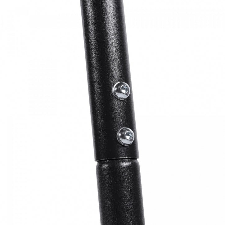 Nojapuut Korkeussäädettävillä Punnerruskahvoilla 2 Kpl, Musta