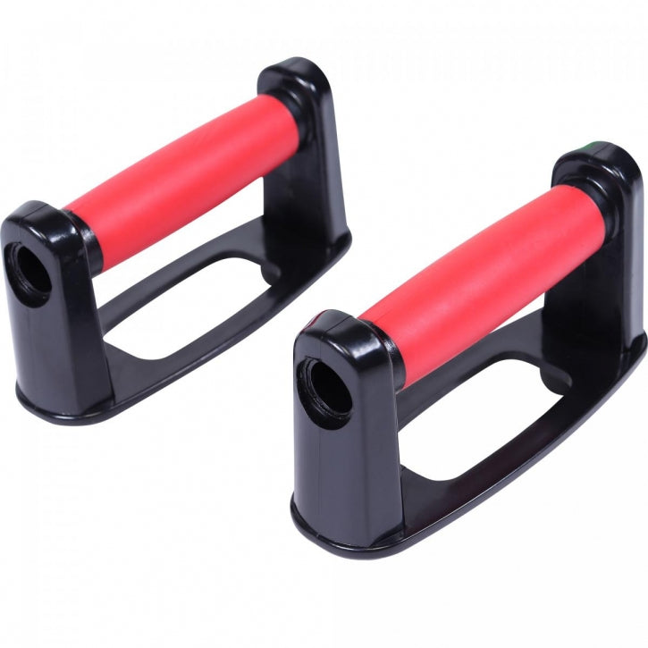 Punnerruslauta ja Irrotettavat Punnerruskahvat – 9 Asentoa, 200 kg, Musta