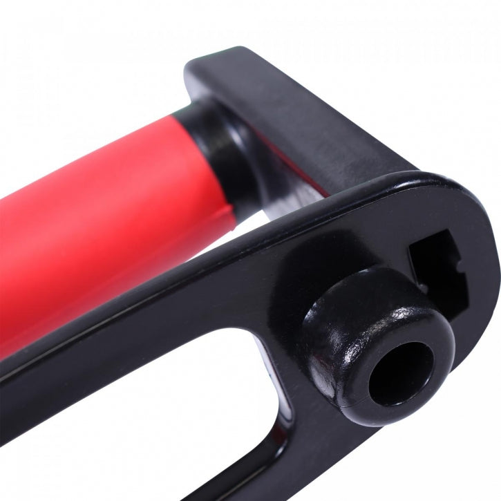 Punnerruslauta ja Irrotettavat Punnerruskahvat – 9 Asentoa, 200 kg, Musta