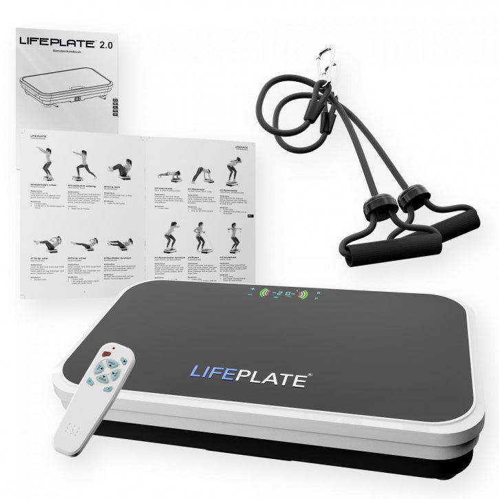 Tärinälevy / Tärinälaite MAXXUS LifePlate 2.0 Vastushihnoilla Ja Kaukosäätimellä