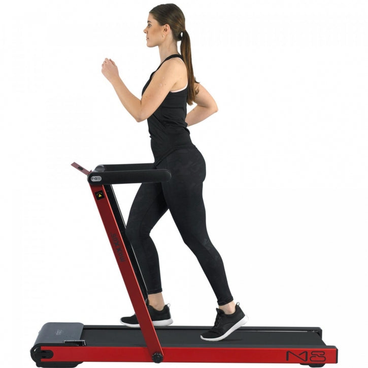 MAXXUS Juoksumatto M8 Punainen Kokoontaitettava Max. 100kg