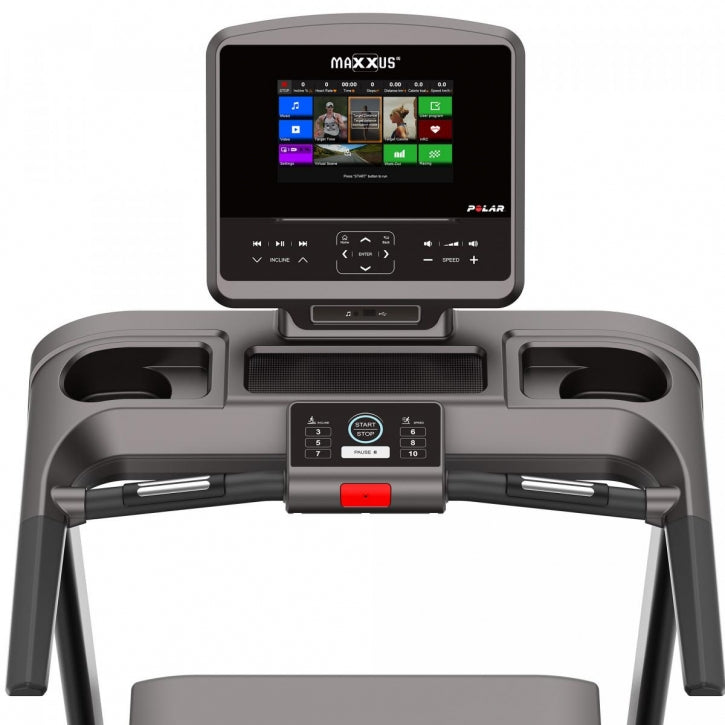 MAXXUS Juoksumatto RunMaxx 7.4 Kokoontaitettava TFT-Näyttö Max. 130kg