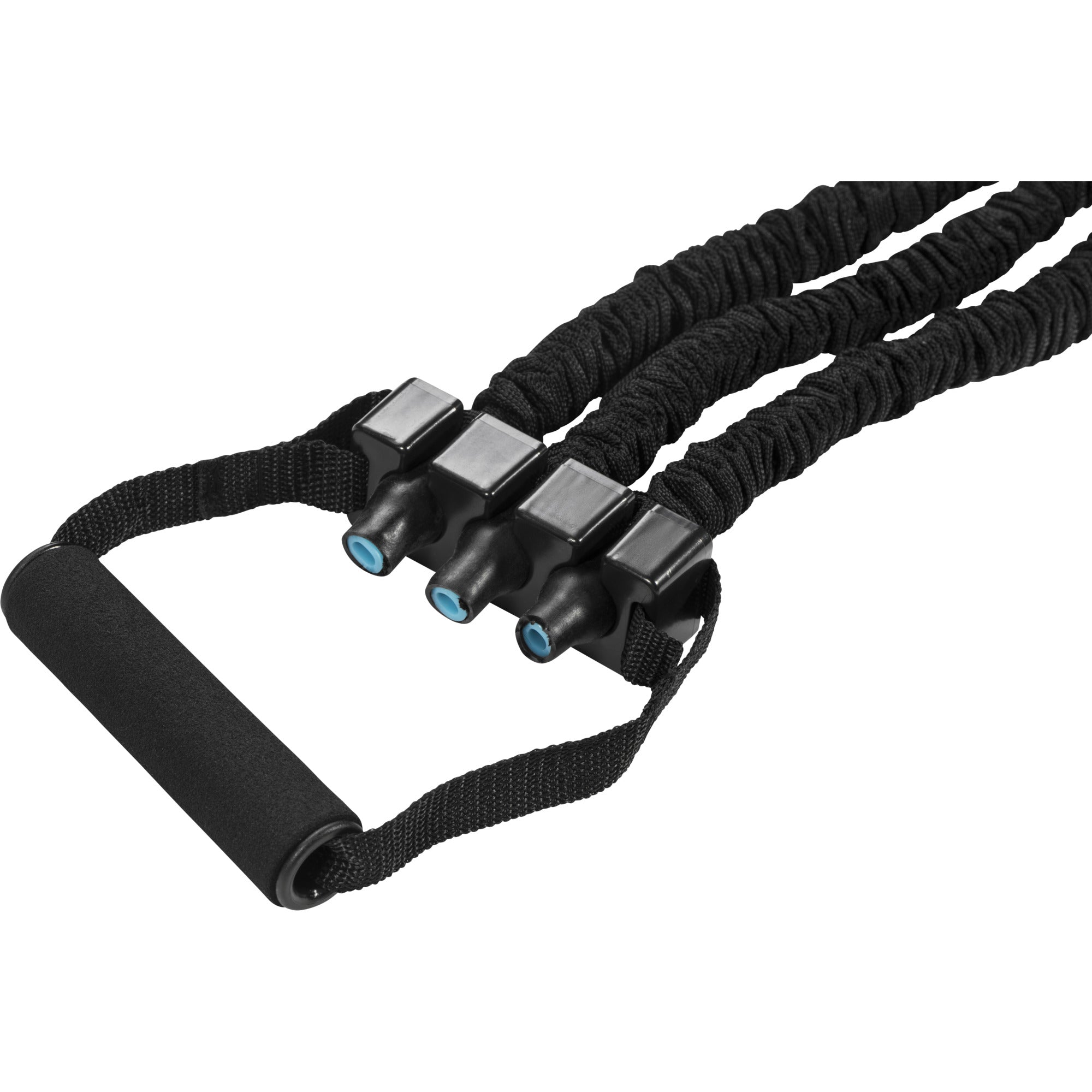 Expander I Vastuskuminauha Kahvoilla 74cm, Vastus 22kg Musta