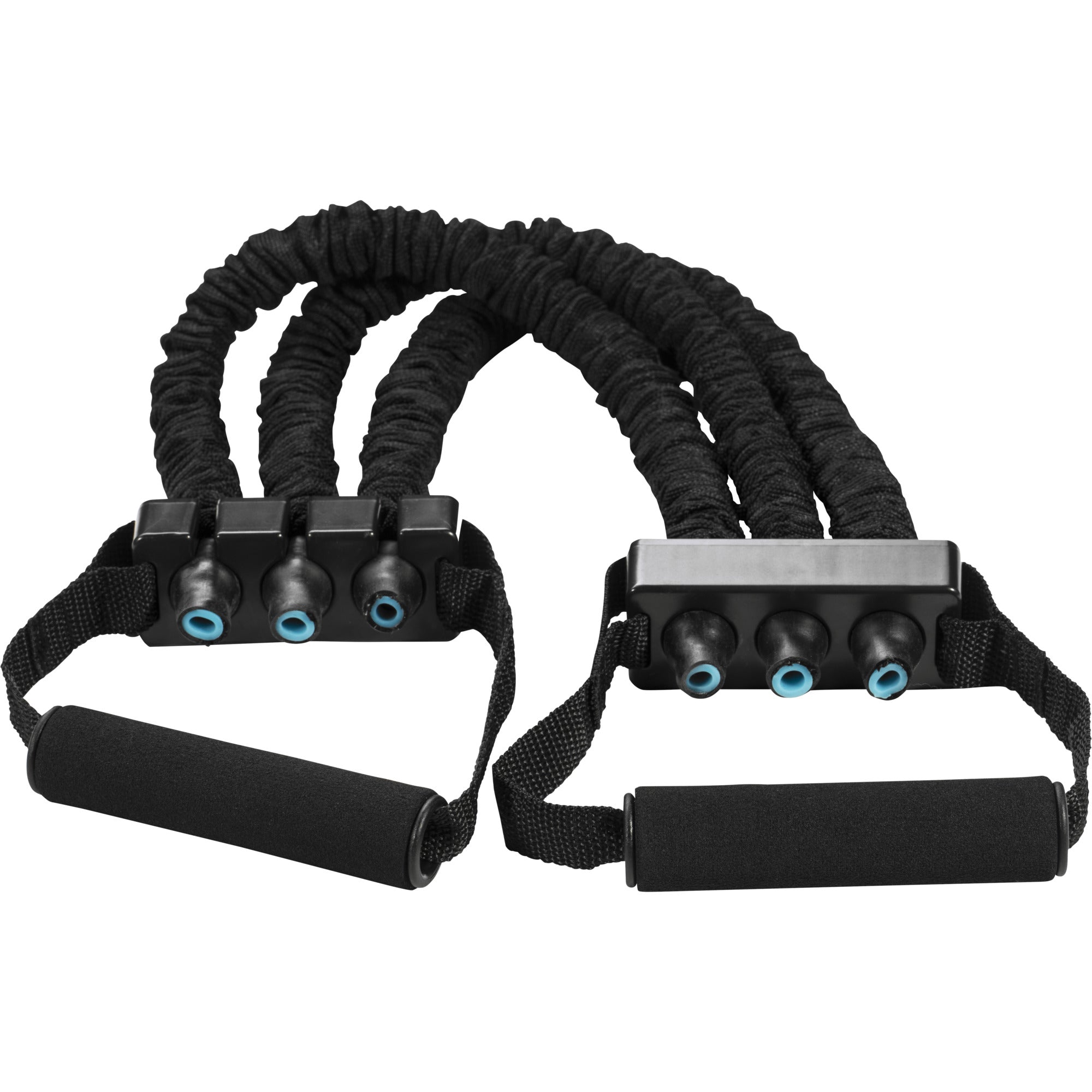 Expander I Vastuskuminauha Kahvoilla 74cm, Vastus 22kg Musta