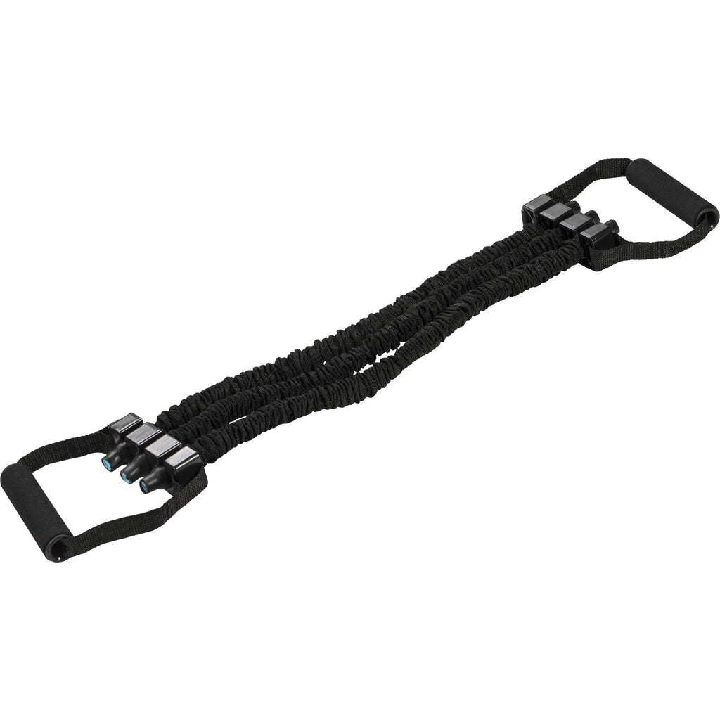 Expander I Vastuskuminauha Kahvoilla 74cm, Vastus 22kg Musta