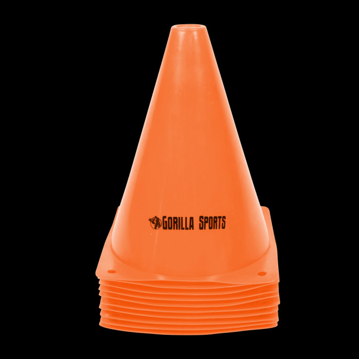 Merkkikartiot 10kpl, 3 Eri Kokoa 17-30cm Oranssi