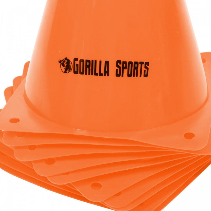 Merkkikartiot 10kpl, 3 Eri Kokoa 17-30cm Oranssi