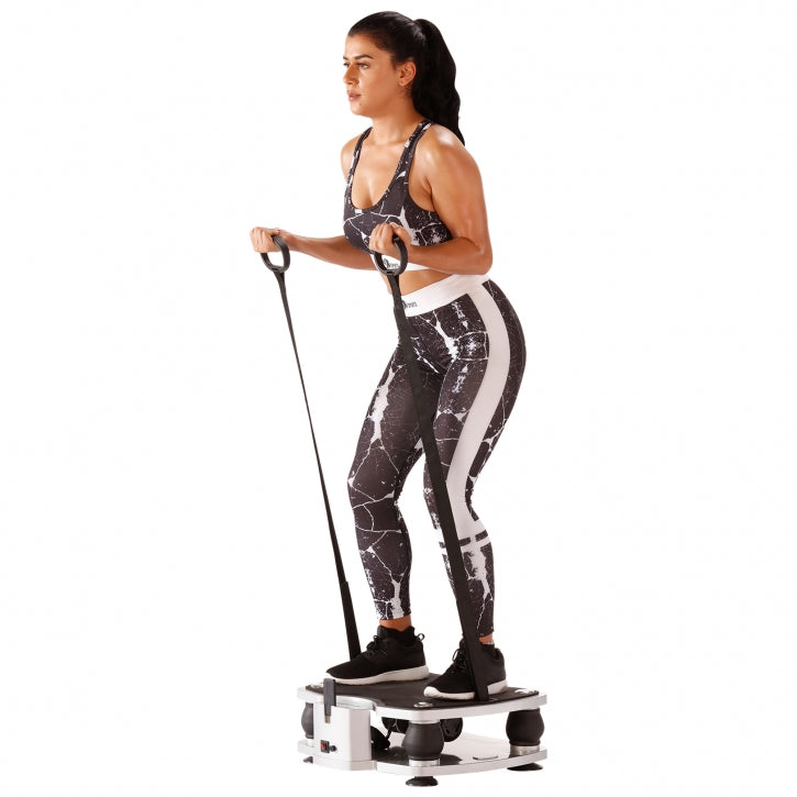 Tärinälaite / Tärinälevy MAXXUS LifePlate 1.0 Kaukosäätimellä Ja Hihnoilla