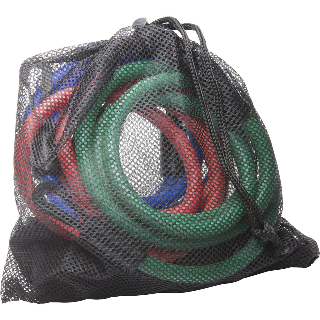 Vastuskuminauha Paketti Pehmustetuilla Kahvoilla Ja Säilytyspussilla, Vastus 1,4-5,3kg