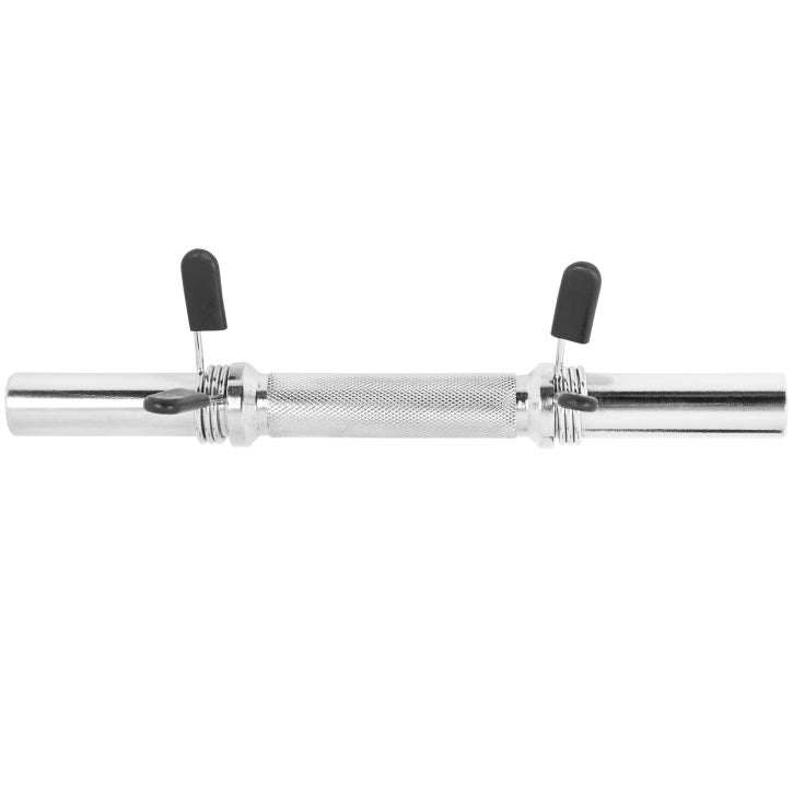Käsipainotangot Jousilukoilla Ø 30mm Levypainoille 35cm, 2kg, 2kpl Kromi