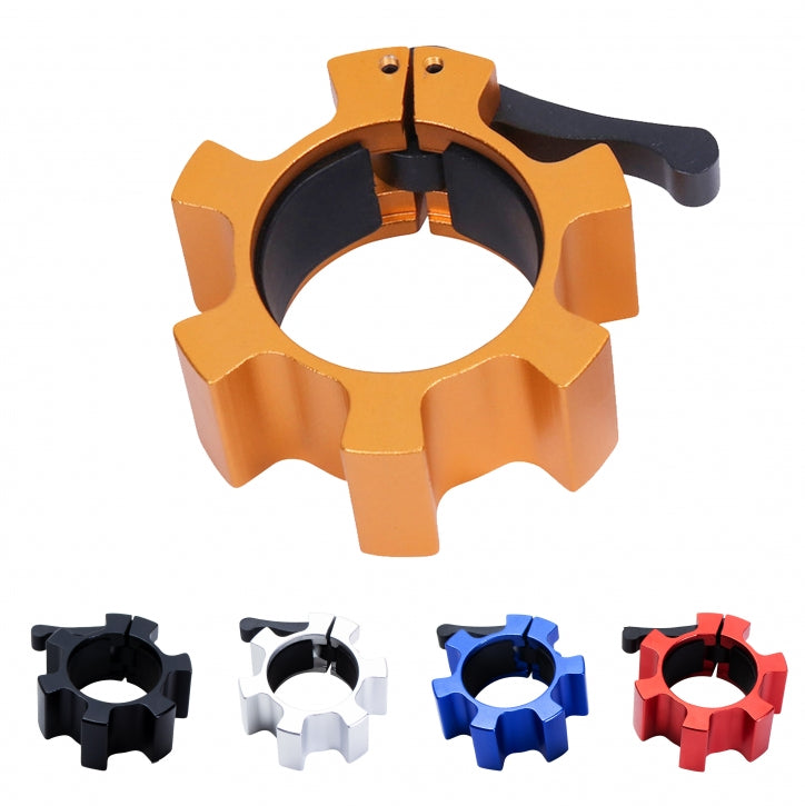 Pikalukot Ø 50/51mm Levytangoille Kumipinnoitteella Alumiini, 5 Eri Väriä 2kpl