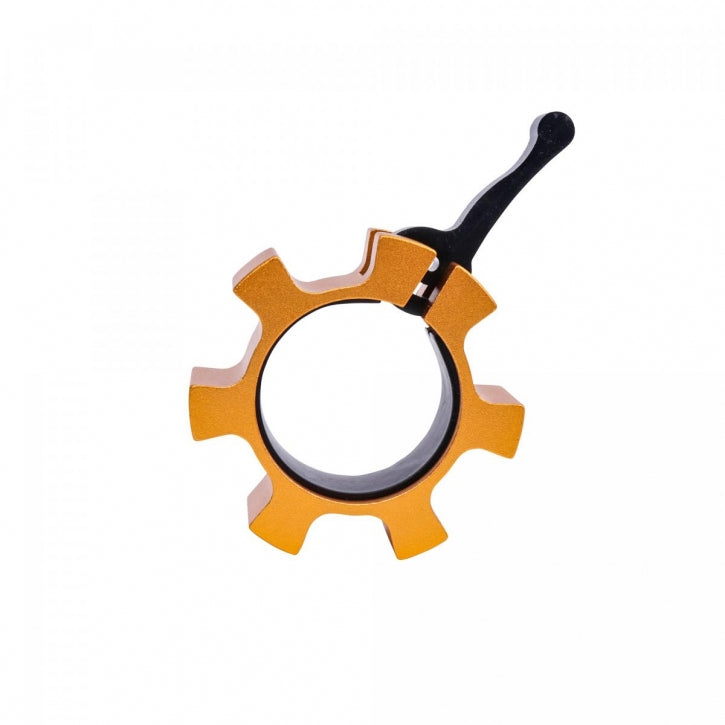 Pikalukot Ø 50/51mm Levytangoille Kumipinnoitteella Alumiini, 5 Eri Väriä 2kpl