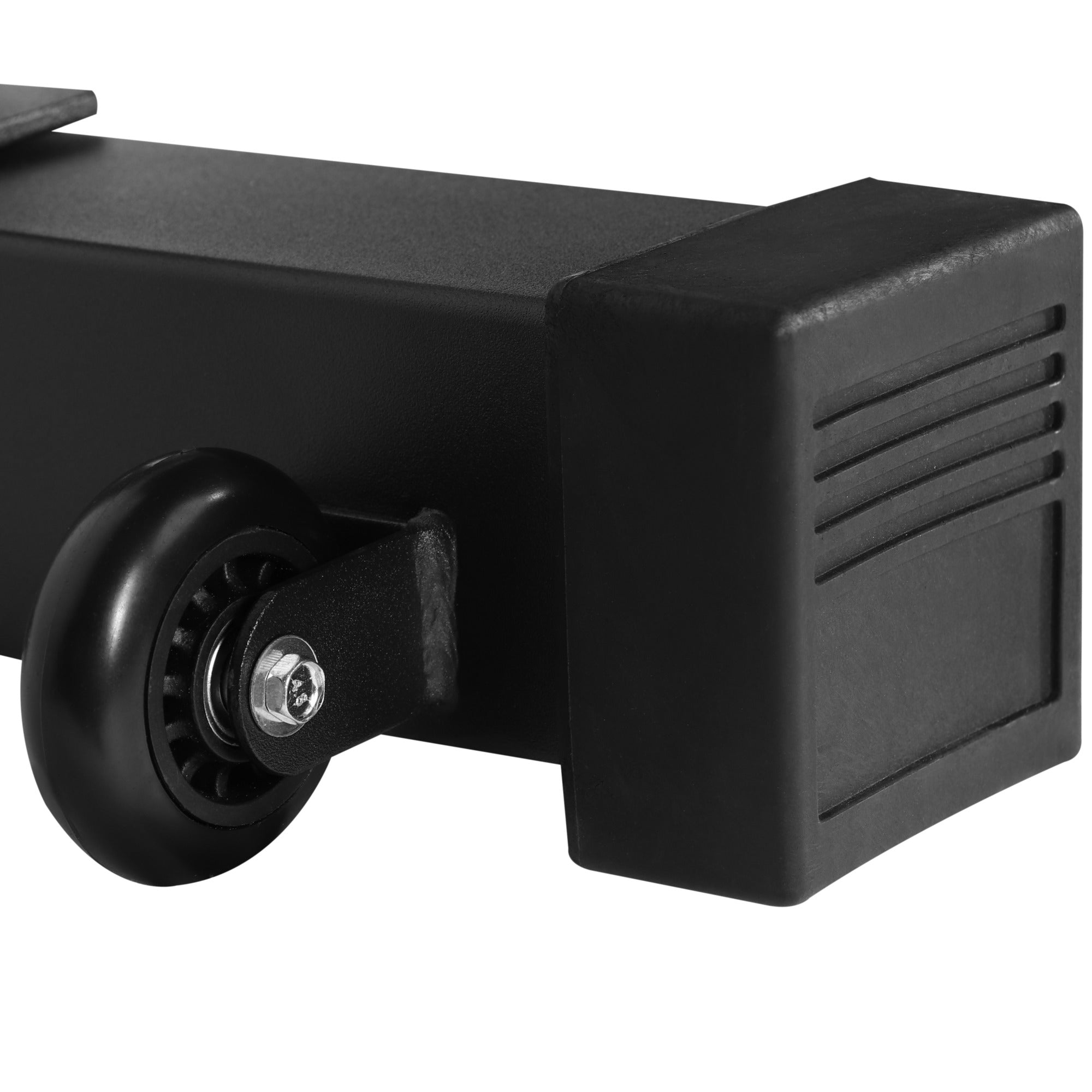 PRO 2.0 Säädettävä Vinopenkki Pyörillä 148x56x44,5-123cm Max. 250kg Musta