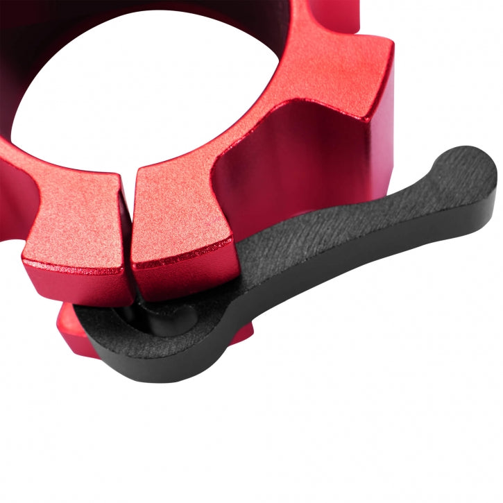 Pikalukot Ø 50/51mm Levytangoille Kumipinnoitteella Alumiini, 5 Eri Väriä 2kpl