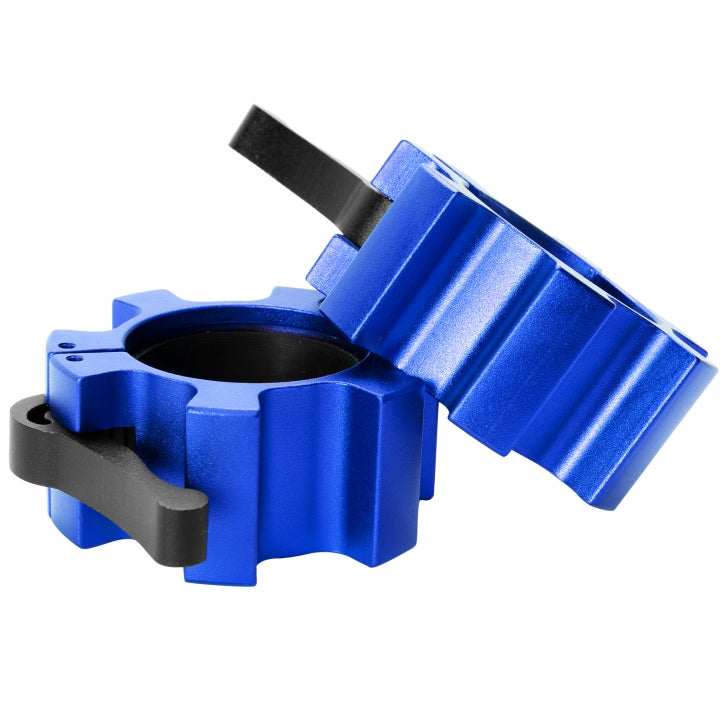 Pikalukot Ø 50/51mm Levytangoille Kumipinnoitteella Alumiini, 5 Eri Väriä 2kpl