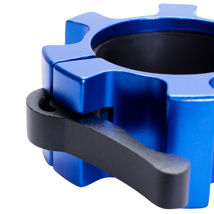 Pikalukot Ø 50/51mm Levytangoille Kumipinnoitteella Alumiini, 5 Eri Väriä 2kpl