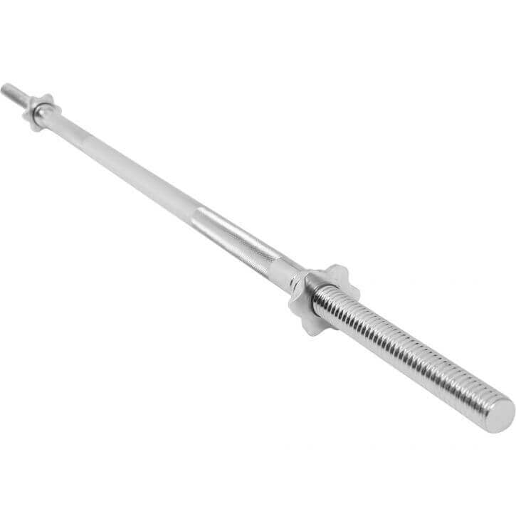 Suora Levytanko / Painonnostotanko Kierrelukoilla 150cm, Ø 30mm, 8.5kg Kromi