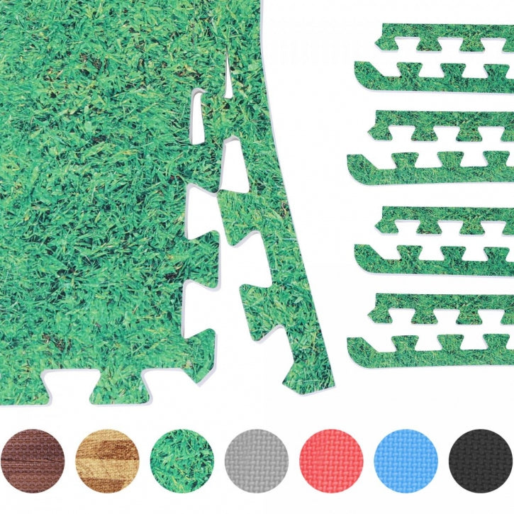 Palamaton / Suojamaton Reunapalat 8kpl 62,5x1,2cm EVA-Vaahtomuovi Ruohokuosi